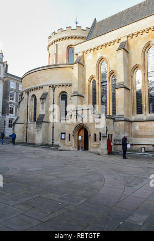 Tempel, Kirche, die Kirche des inneren und mittleren Tempel, Tempel, London EC 4 Stockfoto
