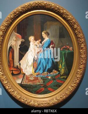 'Patty-Kuchen" von Lilly Martin Spencer, Cincinnati Art Museum. Stockfoto