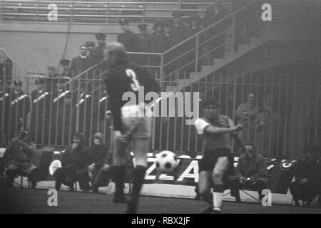 AC Mailand tegen Feyenoord 1-0 Europa Cup ICH. Aktie, Bestanddeelnr 922-9639. Stockfoto