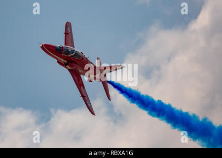 Rote Pfeile bei der RIAT 2018 anzeigen Stockfoto