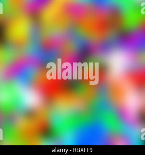 Blurry farbenfrohe abstrakte Linien. Unscharfe bunte Formen. Stockfoto
