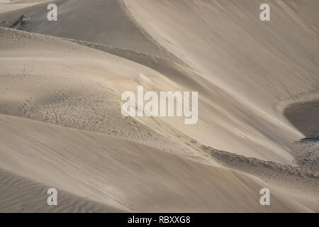 Großen Sanddünen am Meer. Stockfoto