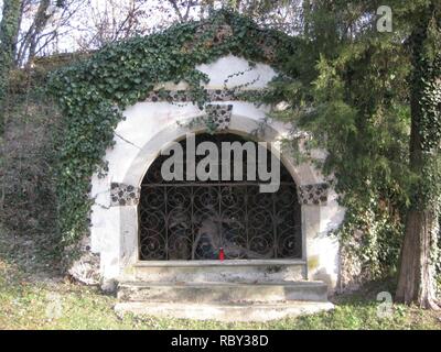 Achte Kapelle bin Paul-Troger-Weg in Kaltern 1. Stockfoto