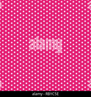 Pop Art Hintergrund. Retro gepunkteten Hintergrund. Vector Illustration. Halbton pink Pop Art Muster. Stock Vektor