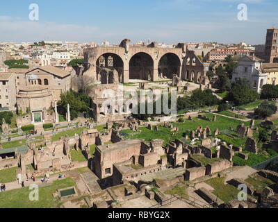 Forum Romanum - Rom Stockfoto