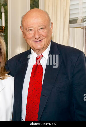 Portrait von Ed Koch, ehemaliger Bürgermeister von New York City Stockfoto