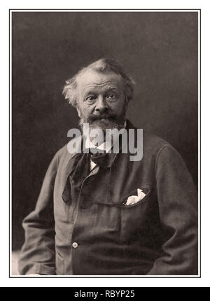 NADAR FOTOGRAF FRANKREICH STUDIO PORTRAIT Gaspard-Félix Tournachon (6. April 1820 - 20 März 1910, bekannt unter dem Pseudonym Nadar, war ein französischer Fotograf, Karikaturist, Journalist, Schriftsteller, und Ballonfahrer (oder, genauer, Befürworter der bemannte Flug). Beruf Fotograf, Karikaturist, Journalist, Schriftsteller, Ballonfahrer, für, ein Pionier in der Fotografie bekannt Stockfoto