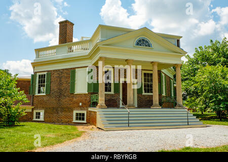 Poplar Forest, 1542 Bateman Bridge Road, Wald, Virginia Stockfoto