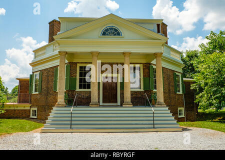 Poplar Forest, 1542 Bateman Bridge Road, Wald, Virginia Stockfoto