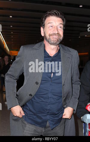 Ich bin ein Star ... Holt mich hier raus! Die Teilnehmer kommen zurück in London nach konkurrieren in der Reality-TV-Show in Australien Mit: Nick Knowles Wo: London, Großbritannien Wann: 12 Dec 2018 Credit: John rainford/WANN Stockfoto