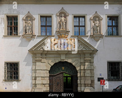 Fürst Pückler Park Bad Muskau, das Neue Schloss, UNESCO Weltkulturerbe, Landkreis Görlitz, Oberlausitz, Sachsen, Deutschland, Europa | Count Pückle Stockfoto