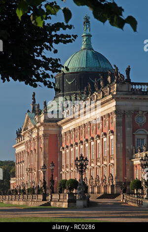 Park Sanssouci, Neues Palais, Potsdam, Brandenburg, Deutschland, Europa | Park Sanssouci, Neues Palais, Potsdam, Brandenburg, Deutschland, Europa Stockfoto