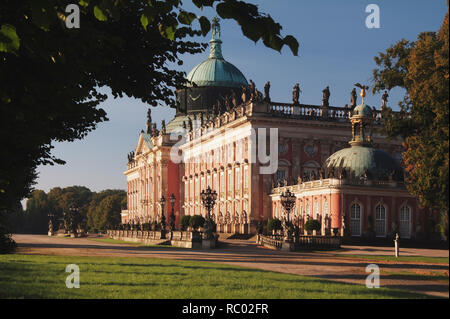 Potsdam, Schloss und Park Sanssouci Stockfoto