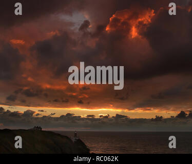 Baily lighthouse Howth, Dublin Stockfoto