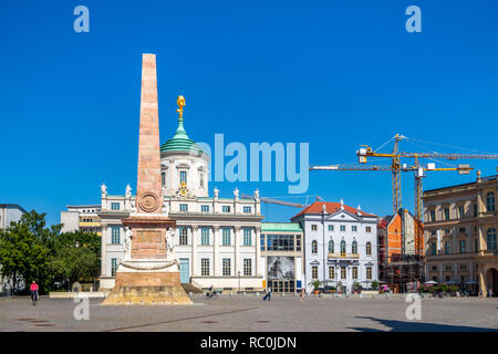 Alter Markt, Potsdam, Deutschland Stockfoto