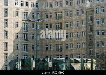 Ddr-Architektur, Strausberger Platz, Friedrichshain, Berlin, Deutschland Stockfoto