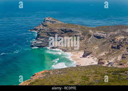 Diaz Beach View in der Nähe von Kap der Guten Hoffnung in Südafrika Stockfoto