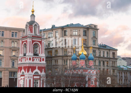 Kirche von St George im Zentrum von Moskau Stockfoto