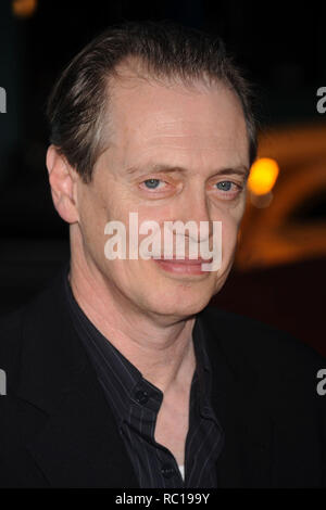 Datei Fotos: 12. Januar 2019. NEW YORK - Juni 02: Schauspieler Steve Buscemi die Weltpremiere von's Showtime "Nurse Jackie besucht' an der Directors Guild Theater am 2. Juni 2009 in New York City. Menschen: Steve Buscemi Credit: Stürme Media Group/Alamy leben Nachrichten Stockfoto