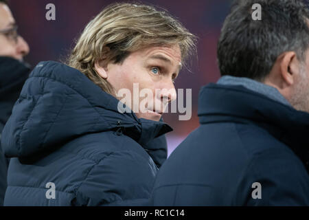 Bologna, Italien. 12 Jan, 2019. Während des Fußballspiels für die zweite Runde der italienischen Pokal Bologna Vs Juventus Turin, Stadio Renato Dall'Ara vom 12. Januar 2019 Credit: Unabhängige Fotoagentur/Alamy leben Nachrichten Stockfoto