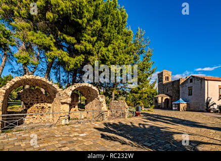 Italien Basilikata, den Tursi Santa Maria D'Anglona Heiligtum Stockfoto