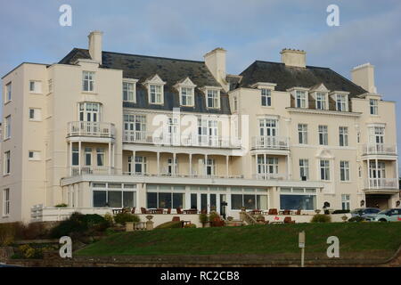 The Belmont Hotel, Sidmouth, East Devon, England, Großbritannien Stockfoto