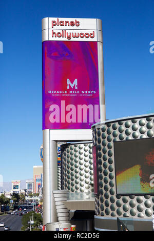 Planet Hollywood Skyline am Las Vegas Boulevard, Las Vegas, USA Stockfoto