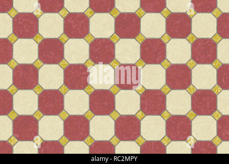 Boden Wand Fliese Hintergrund Stockfoto