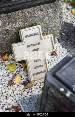 'Die alte Heimat' - Döllersheim, Waldviertel. Die Ausbildung Bereich Allentsteig unter Adolf Hitler erbaut wurde. 1938-1940 Alle 40 Dörfer wurden umgesiedelt. Stockfoto