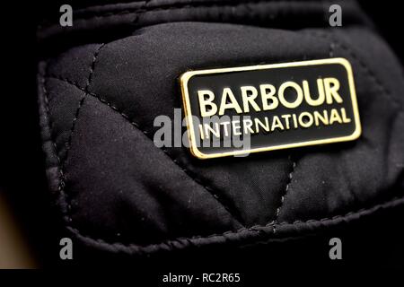 Barbour International Branding Abzeichen