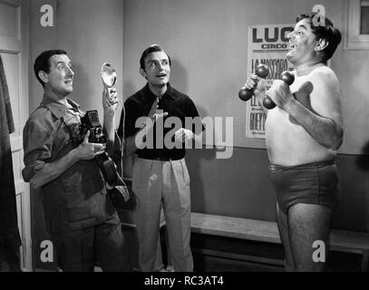 Original Film Titel: EL POBRE GARCIA. Englischer Titel: EL POBRE GARCIA. Jahr: 1961. Regie: TONY LEBLANC. Stars: MANOLO GOMEZ BUR; TONY LEBLANC. Quelle: RADIO FILME/Album Stockfoto