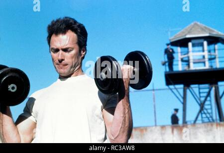 Original Film Titel: Flucht von Alcatraz. Englischer Titel: Flucht von Alcatraz. Jahr: 1979. Regie: Don Siegel. Stars: Clint Eastwood. Quelle: Paramount Pictures/Album Stockfoto