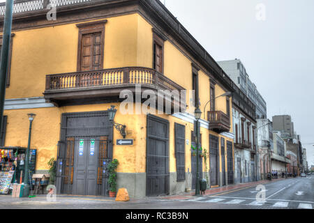 Straßen von Lima Peru Stockfoto