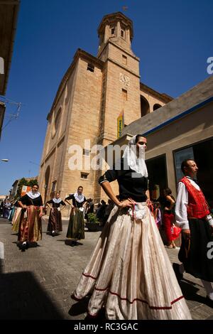 Fiestas de Santa Càndida. Llucmajor.Migjorn.Mallorca.Islas Baleares. España. Stockfoto