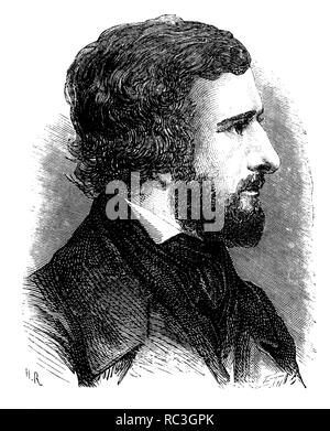 Armand Fizeau (1819-1896), französischer Physiker und Astronom. Gravur, 1873. Stockfoto