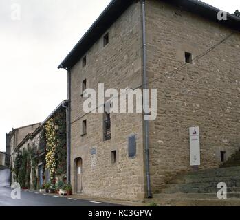 Santiago Ramón y Cajal (Petilla de Aragón, 1852 - Madrid, 1934). Spanisch Neurowissenschaftler. Nobelpreis im Jahr 1906. Geburtsort. Petilla de Aragón, Navarra, Spanien. Stockfoto