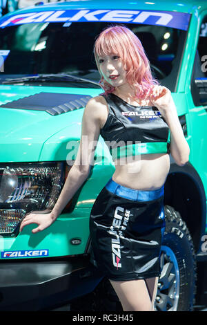 2019/01/11 Makuhari, die jährliche Tokio Auto Salon in Makuhari Messe, Chiba bis Sonntag geöffnet. (Fotos von Michael Steinebach/LBA) Stockfoto