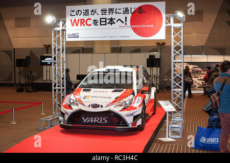 2019/01/11 Makuhari, die jährliche Tokio Auto Salon in Makuhari Messe, Chiba bis Sonntag geöffnet. (Fotos von Michael Steinebach/LBA) Stockfoto