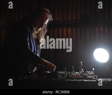 Miami Beach, FL, USA. 12 Jan, 2019. Arthur Baker führt im Fillmore am 12 Januar, 2019 in Miami Beach, Florida. Quelle: MPI04/Medien Punch/Alamy leben Nachrichten Stockfoto