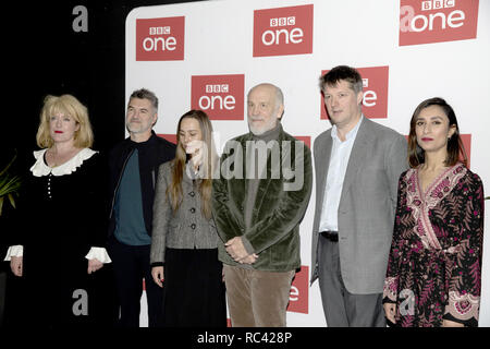 Special Screening neuer BBC One Drama "Die ABC-Morde" am BFI Southbank, London. Mit: John Malkovich, Tara Fitzgerald, Sarah Phelps, Anita Rani, Alex Gabassi, James Prichard Wo: London, Großbritannien Wann: 13 Dec 2018 Credit: Lukas Hannaford/WANN Stockfoto