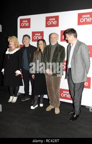 Special Screening neuer BBC One Drama "Die ABC-Morde" am BFI Southbank, London. Mit: Sarah Phelps, John Malkovich, Tara Fitzgerald, James Prichard, Alex Gabassi Wo: London, Großbritannien Wann: 13 Dec 2018 Credit: Lukas Hannaford/WANN Stockfoto