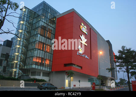 Sanrio Hello Kitty Stadt und Thomas Stadt Freizeitpark in Puteri Harbour, Iskandar Puteri (ehemals Nusajaya), Johor, Malaysia Stockfoto