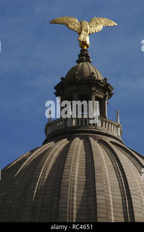 Jackson. Zustand von Mississippi. Mississippi State Capitol. Gehäuse der Mississippi Gesetzgebung. 1901 Gebaut von Theodore C. Link (1850-1923). USA. Stockfoto