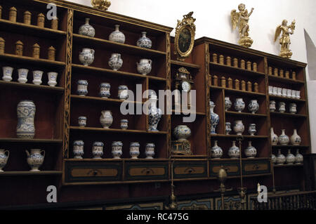 Apotheke. Franziskaner Kloster. Detail. Dubrovnik. Kroatien. Stockfoto