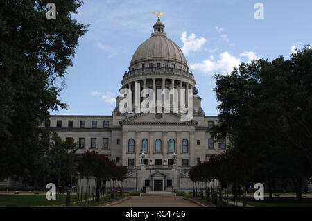 Jackson. Zustand von Mississippi. Mississippi State Capitol. Gehäuse der Mississippi Gesetzgebung. 1901 Gebaut von Theodore C. Link (1850-1923). USA. Stockfoto