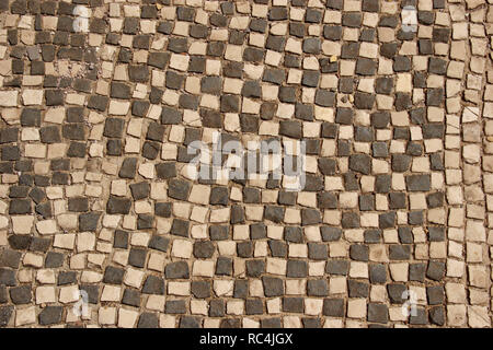 Römische Mosaik. Ostia Antica. Italien. Stockfoto