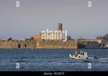 Mexiko. Veracruz. Schloss von San Juan de Ulua (16. Jahrhundert). Veracruz Zustand. Stockfoto