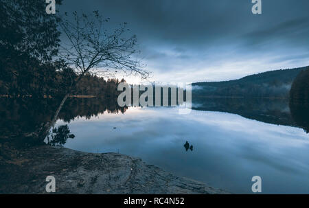 Atemberaubende Landschaften und Wasserlandschaften des Pazifischen Nordwesten von Bowen Island BC Kanada in der Nähe von Stadtzentrum von Vancouver, Bildende Kunst Fotografie. Stockfoto