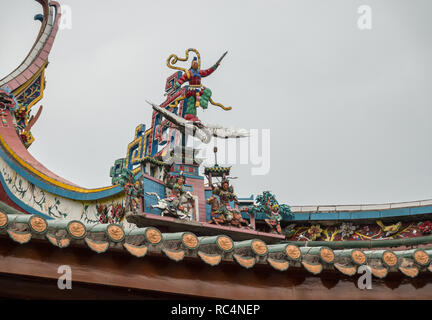 Carving Details zum Süden oder nanputuo Tempel Putuo in Xiamen. Stockfoto