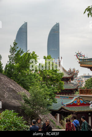 South Putuo Nanputuo Tempel oder in Xiamen. Stockfoto